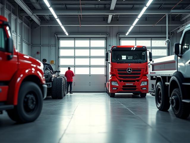 Moderne Werkstatt von Reifen Wagner GmbH mit Fahrzeugen und Technik